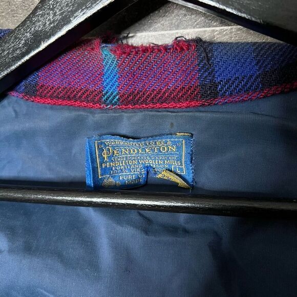 VTG Pendleton Womens Burton Down Jacket Large - Picture 8 of 8